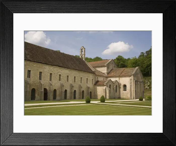Framed Print : Fontenay Abbey, UNESCO World Heritage Site, Burgundy, France, Europe Framed Print : Fontenay Abbey, UNESCO World Heritage Site, Burgundy, France, Europe