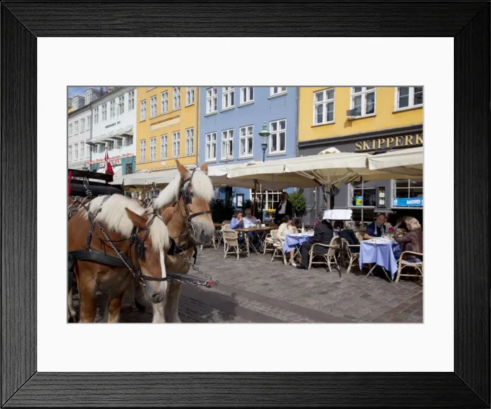 Framed Print : Cafe, Nyhavn, Copenhagen, Denmark, Scandinavia, Europe Framed Print : Cafe, Nyhavn, Copenhagen, Denmark, Scandinavia, Europe