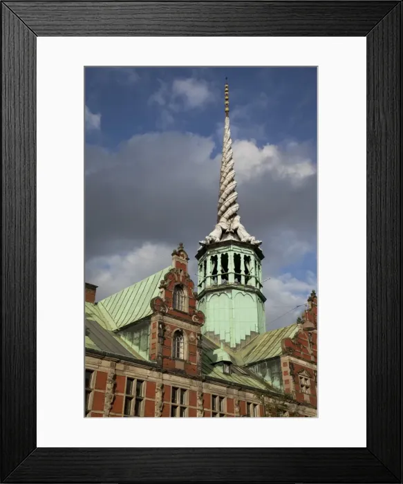 Framed Print : Old Stock Exchange, Copenhagen, Denmark, Scandinavia, Europe Framed Print : Old Stock Exchange, Copenhagen, Denmark, Scandinavia, Europe