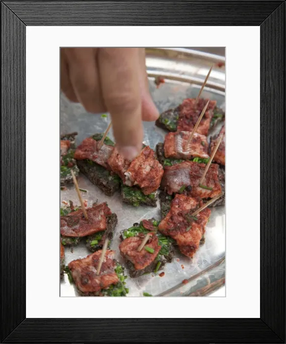 Framed Print : Local food including herring, Nyhavn, Copenhagen, Denmark, Scandinavia, Europe Framed Print : Local food including herring, Nyhavn, Copenhagen, Denmark, Scandinavia, Europe
