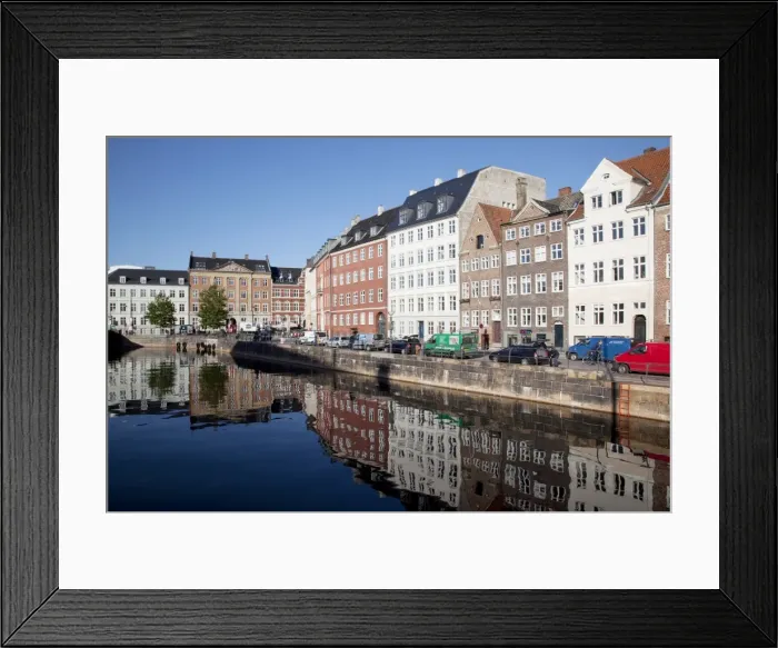 Framed Print : Architecture on Gl Strand and canal, Copenhagen, Denmark, Scandinavia, Europe Framed Print : Architecture on Gl Strand and canal, Copenhagen, Denmark, Scandinavia, Europe