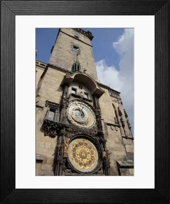 Framed Print : Astronomical clock, Old Town Hall, Prague, Czech Republic, Europe Framed Print : Astronomical clock, Old Town Hall, Prague, Czech Republic, Europe