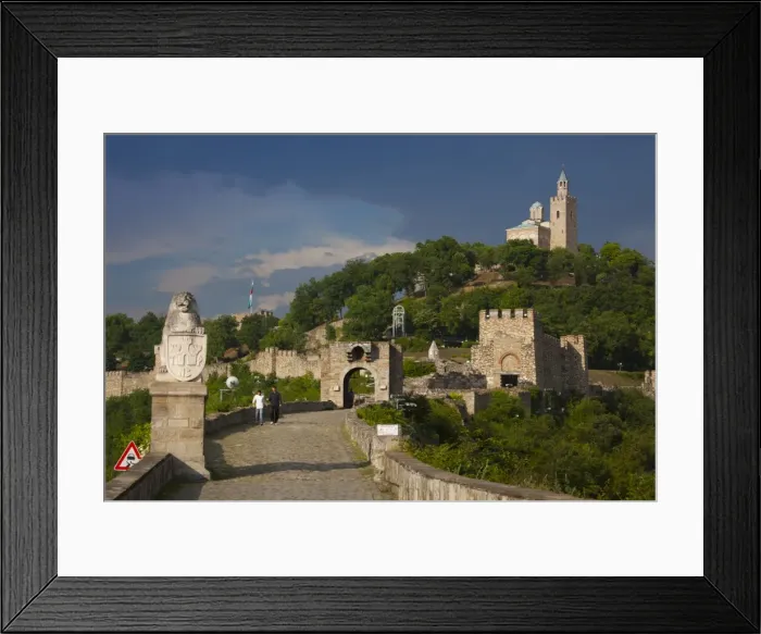 Framed Print : Fortress of Tsarevets, Main Gate, Church of the Blessed Saviour and Patriarchal Complex Framed Print : Fortress of Tsarevets, Main Gate, Church of the Blessed Saviour and Patriarchal Complex