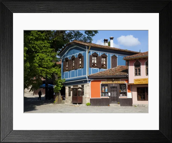 Framed Print : 20th April Square, Old Town Market Square, Koprivshtitsa, Bulgaria, Europe Framed Print : 20th April Square, Old Town Market Square, Koprivshtitsa, Bulgaria, Europe