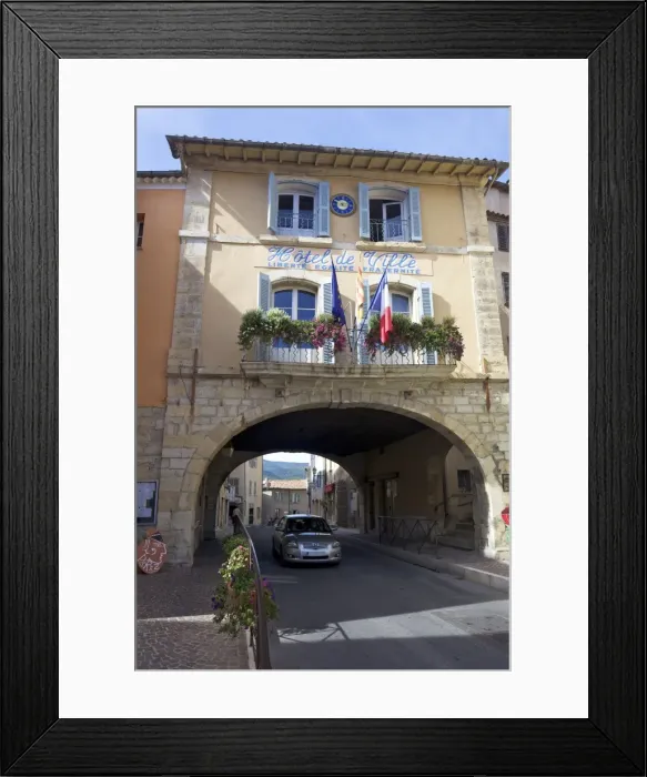 Framed Print : Hotel de Ville, in the old town, Fayence, Var, Provence Cote d Azur, France, Europe Framed Print : Hotel de Ville, in the old town, Fayence, Var, Provence Cote d Azur, France, Europe