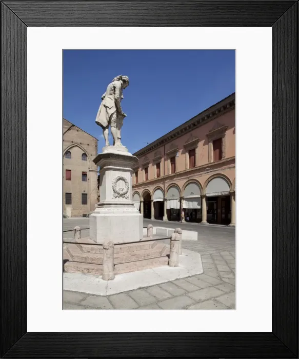 Framed Print : Statue in the Piazza Galvani, Bologna, Emilia Romagna, Italy, Europe Framed Print : Statue in the Piazza Galvani, Bologna, Emilia Romagna, Italy, Europe