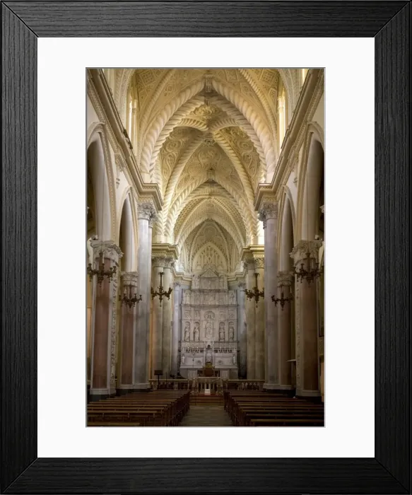 Framed Print : Interior of the Duomo, Erice, Sicily, Italy, Europe Framed Print : Interior of the Duomo, Erice, Sicily, Italy, Europe