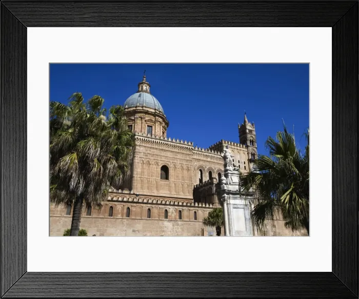 Framed Print : Exterior of the Norman Cattedrale (cathedral), Palermo, Sicily, Italy, Europe Framed Print : Exterior of the Norman Cattedrale (cathedral), Palermo, Sicily, Italy, Europe