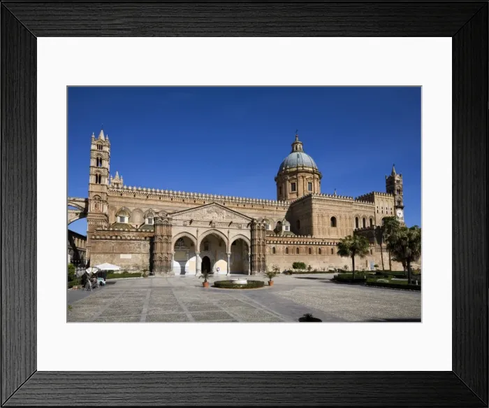 Framed Print : Exterior of the Norman Cattedrale (cathedral), Palermo, Sicily, Italy, Europe Framed Print : Exterior of the Norman Cattedrale (cathedral), Palermo, Sicily, Italy, Europe