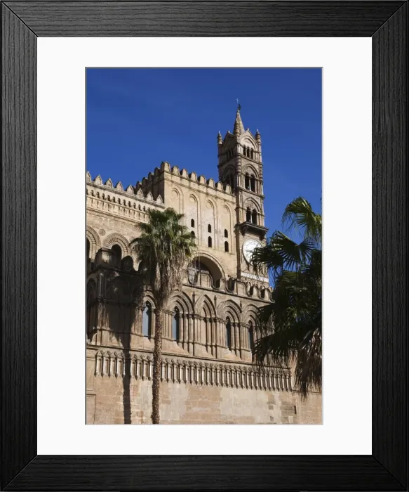 Framed Print : Exterior of the Norman Cattedrale (cathedral), Palermo, Sicily, Italy, Europe Framed Print : Exterior of the Norman Cattedrale (cathedral), Palermo, Sicily, Italy, Europe