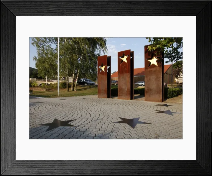 Framed Print : Monument for the Schengen Convention, Schengen, Mosel Valley, Luxembourg, Europe Framed Print : Monument for the Schengen Convention, Schengen, Mosel Valley, Luxembourg, Europe