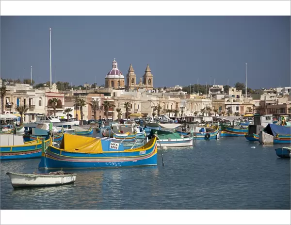 Marsaxlokk, Malta, Mediterranean, Europe