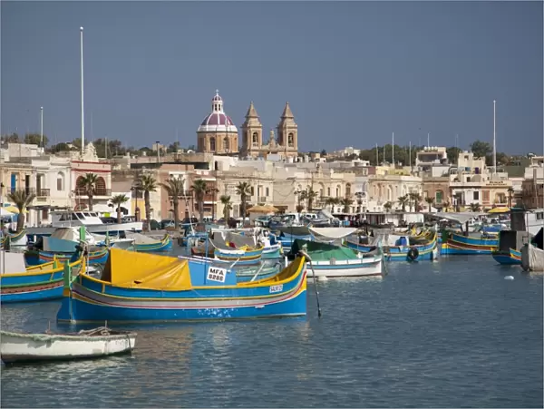 Marsaxlokk, Malta, Mediterranean, Europe
