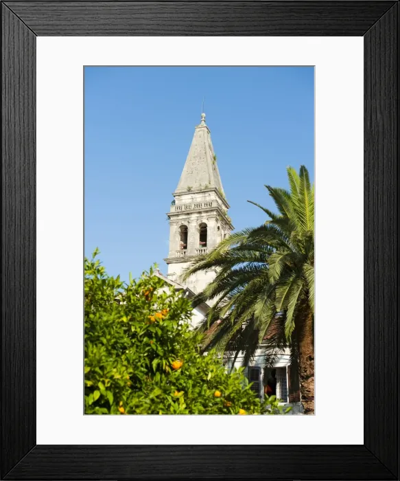 Framed Print : St. Nicholas belltower, Perast, Bay of Kotor, UNESCO World Heritage Site Framed Print : St. Nicholas belltower, Perast, Bay of Kotor, UNESCO World Heritage Site