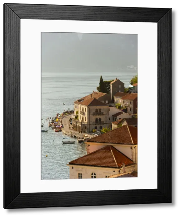 Framed Print : City view of Perast, Bay of Kotor, UNESCO World Heritage Site, Montenegro, Europe Framed Print : City view of Perast, Bay of Kotor, UNESCO World Heritage Site, Montenegro, Europe