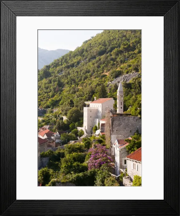 Framed Print : Church of Our Lady of Rosary, Perast, Bay of Kotor, UNESCO World Heritage Site Framed Print : Church of Our Lady of Rosary, Perast, Bay of Kotor, UNESCO World Heritage Site