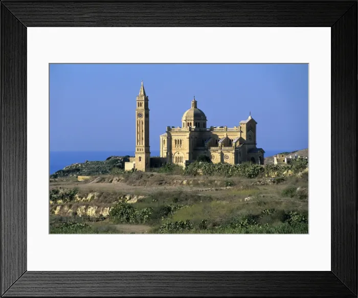 Framed Print : Ta Pinu Church, Gharb, Gozo, Malta, Mediterranean, Europe Framed Print : Ta Pinu Church, Gharb, Gozo, Malta, Mediterranean, Europe