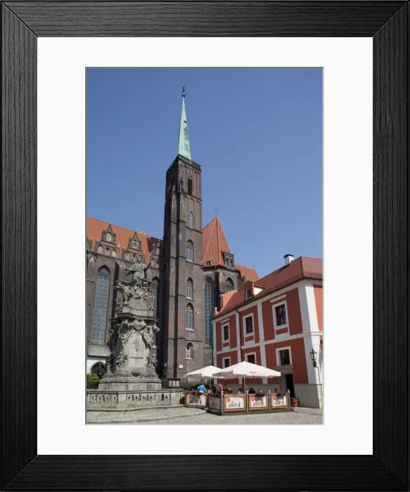 Framed Print : Church of the Holy Cross, Old Town, Wroclaw, Silesia, Poland, Europe Framed Print : Church of the Holy Cross, Old Town, Wroclaw, Silesia, Poland, Europe