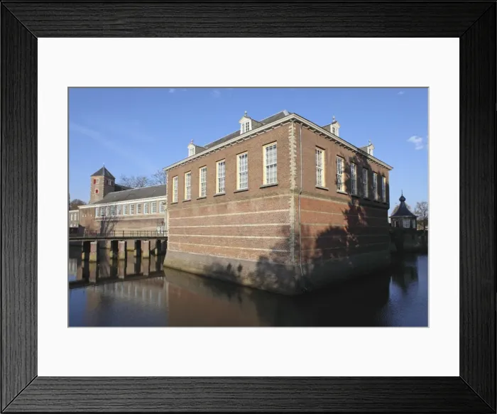Framed Print : The moat surrounding the Castle of Breda (Kasteel van Breda), now a military academy Framed Print : The moat surrounding the Castle of Breda (Kasteel van Breda), now a military academy