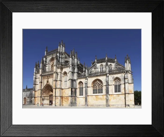 Framed Print : The Gothic-Manueline style Batalha Abbey (Mosteiro de Santa Maria da Vitoria) Framed Print : The Gothic-Manueline style Batalha Abbey (Mosteiro de Santa Maria da Vitoria)