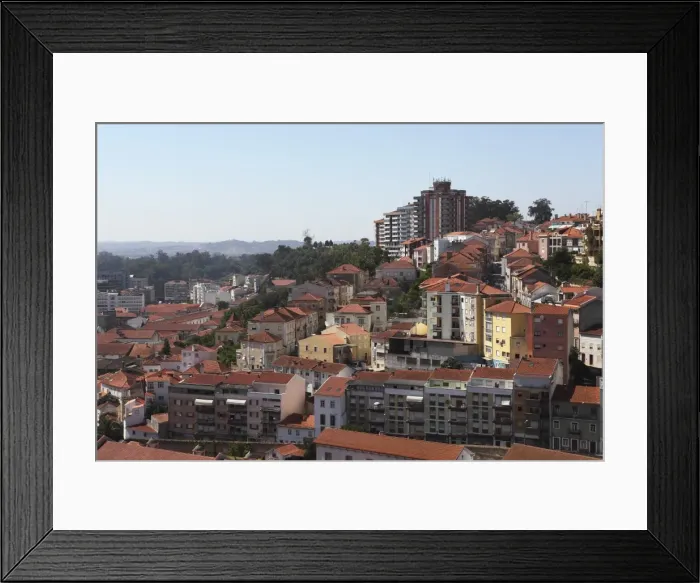 Framed Print : The tile rooftops of the old city, Coimbra, Beira Litoral, Portugal, Europe Framed Print : The tile rooftops of the old city, Coimbra, Beira Litoral, Portugal, Europe