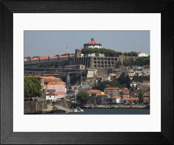 Framed Print : Mosteiro da Serra do Pilar above the River Douro, overlooking Porto and Vila Nova de Gaia Framed Print : Mosteiro da Serra do Pilar above the River Douro, overlooking Porto and Vila Nova de Gaia