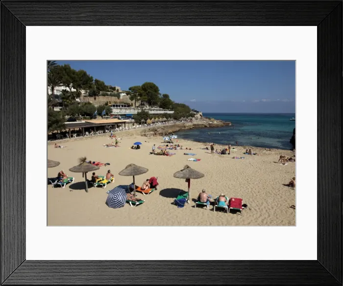 Framed Print : Cala de San Vicente, Mallorca, Balearic Islands, Spain, Mediterranean, Europe Framed Print : Cala de San Vicente, Mallorca, Balearic Islands, Spain, Mediterranean, Europe
