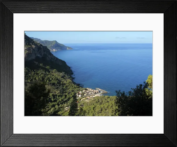 Framed Print : Port de Valldemossa, Mallorca, Balearic Islands, Spain, Mediterranean, Europe Framed Print : Port de Valldemossa, Mallorca, Balearic Islands, Spain, Mediterranean, Europe