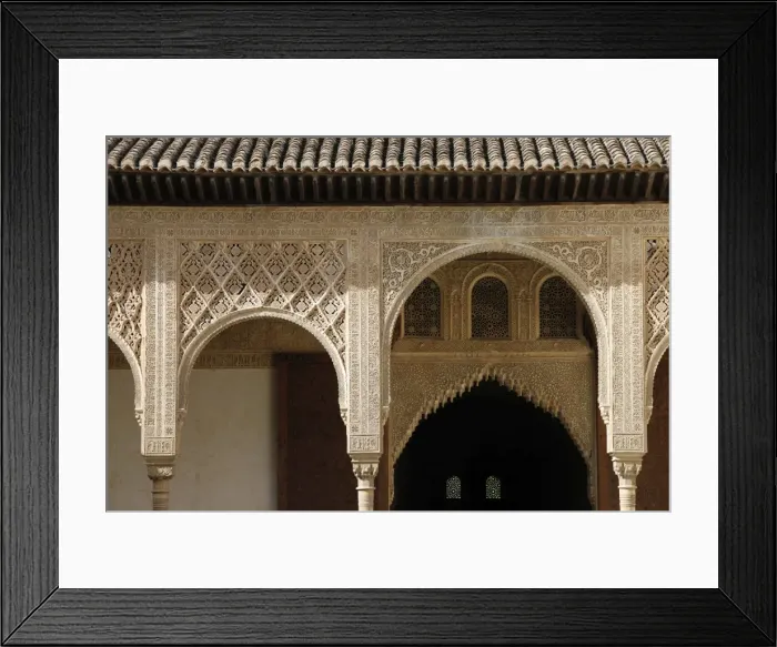 Framed Print : Patio de Arrayanes, Palacio de Comares, Nasrid Palaces, Alhambra, UNESCO World Heritage Site Framed Print : Patio de Arrayanes, Palacio de Comares, Nasrid Palaces, Alhambra, UNESCO World Heritage Site