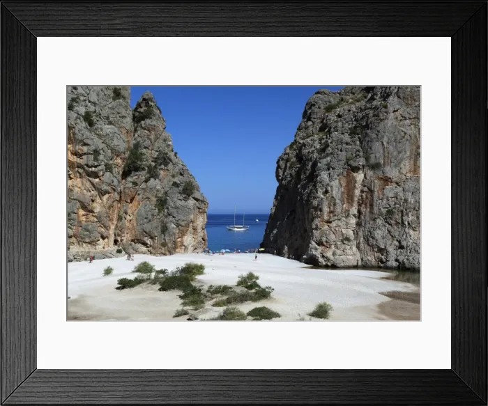 Framed Print : Platja de Torrent de Pareis, Sa Calobra, Mallorca (Majorca), Balearic Islands Framed Print : Platja de Torrent de Pareis, Sa Calobra, Mallorca (Majorca), Balearic Islands
