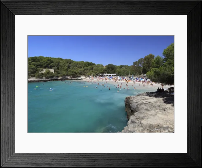 Framed Print : Platja de ses fonts de n Alis, Parc Natural de Mondrago, Mallorca (Majorca) Framed Print : Platja de ses fonts de n Alis, Parc Natural de Mondrago, Mallorca (Majorca)
