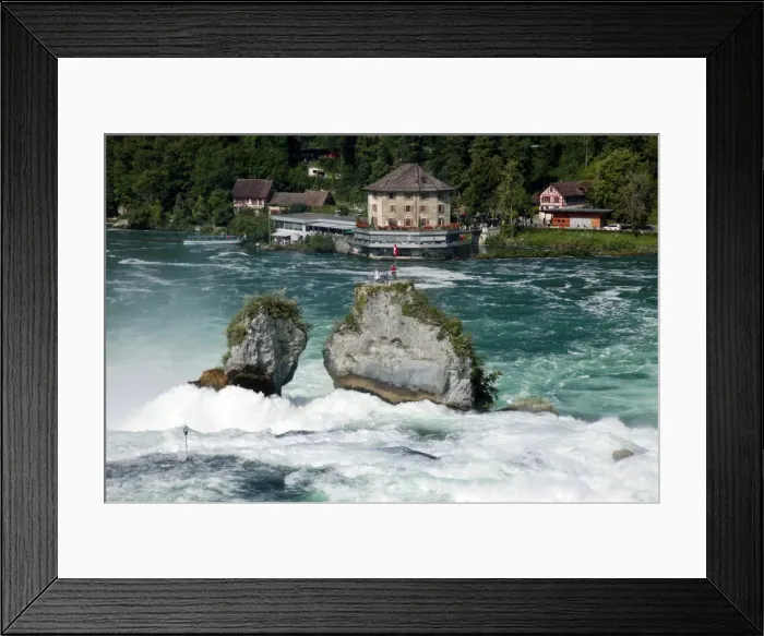 Framed Print : Rhine Falls, Schaffhausen, Switzerland, Europe Framed Print : Rhine Falls, Schaffhausen, Switzerland, Europe