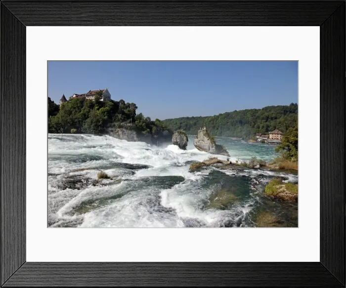 Framed Print : Rhine Falls, Schaffhausen, Switzerland, Europe Framed Print : Rhine Falls, Schaffhausen, Switzerland, Europe