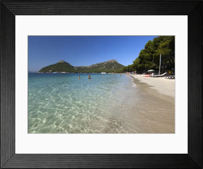 Framed Print : Platja Formentor, near Port de Pollenca (Puerto Pollensa), Mallorca (Majorca) Framed Print : Platja Formentor, near Port de Pollenca (Puerto Pollensa), Mallorca (Majorca)