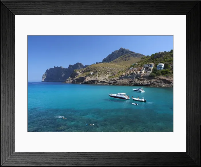 Framed Print : Cala San Vincente (Cala Sant Vicenc), Mallorca (Majorca), Balearic Islands Framed Print : Cala San Vincente (Cala Sant Vicenc), Mallorca (Majorca), Balearic Islands