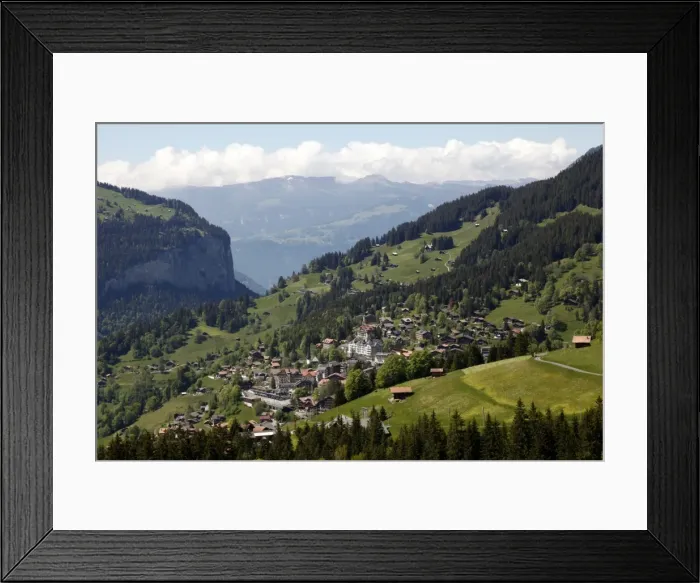 Framed Print : Wengen, Bernese Oberland, Swiss Alps, Switzerland, Europe Framed Print : Wengen, Bernese Oberland, Swiss Alps, Switzerland, Europe