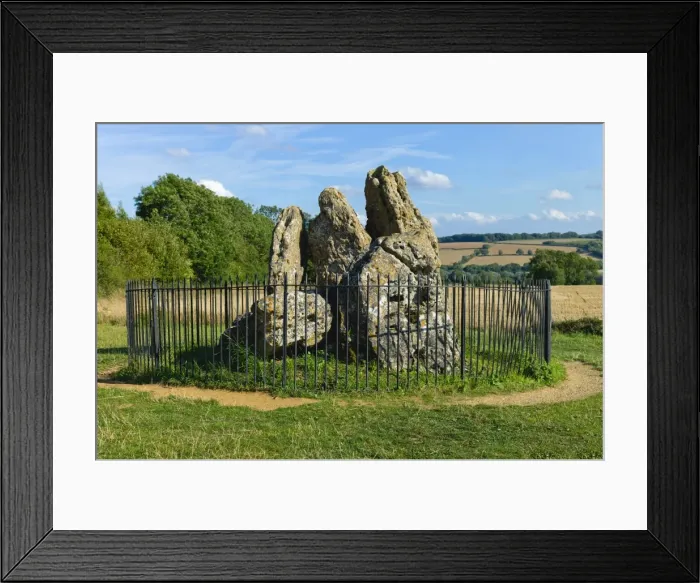 Framed Print : The Rollright Stones, an ancient site on the border of Oxfordshire and Warwickshire Framed Print : The Rollright Stones, an ancient site on the border of Oxfordshire and Warwickshire