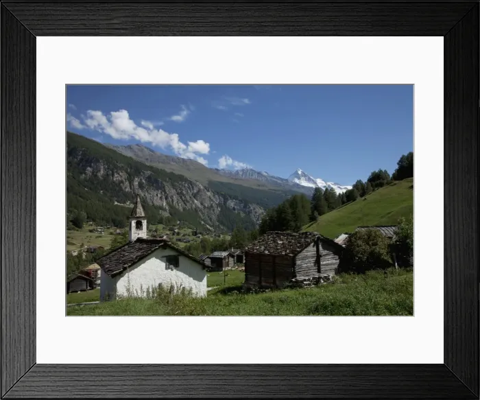 Framed Print : Val d Herens, Valais, Switzerland, Europe Framed Print : Val d Herens, Valais, Switzerland, Europe