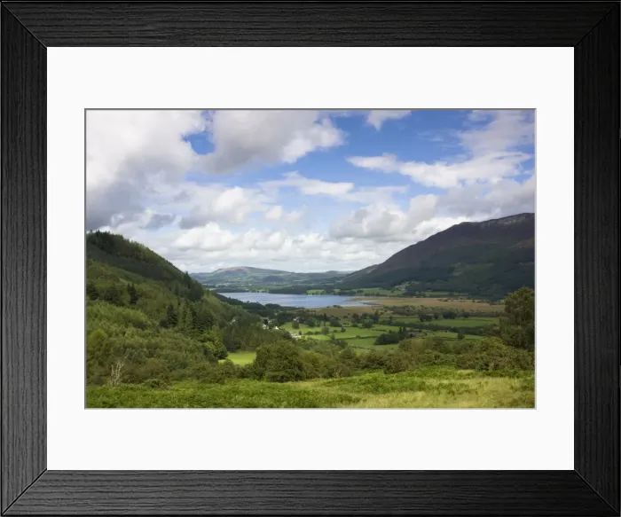 Framed Print : View towards Bassenthwaite Lake from the Whinlatter Pass road, near Keswick Framed Print : View towards Bassenthwaite Lake from the Whinlatter Pass road, near Keswick