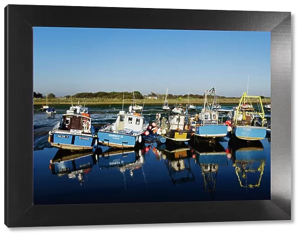 The harbour at Keyhaven, Hampshire, England, United Kingdom, Europe