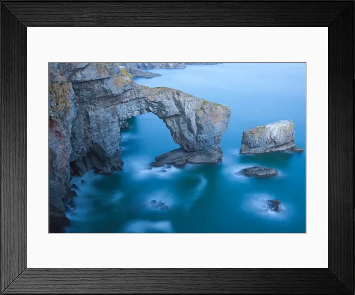 Framed Print : Green Bridge of Wales, Pembrokeshire, Wales, United Kingdom, Europe Framed Print : Green Bridge of Wales, Pembrokeshire, Wales, United Kingdom, Europe