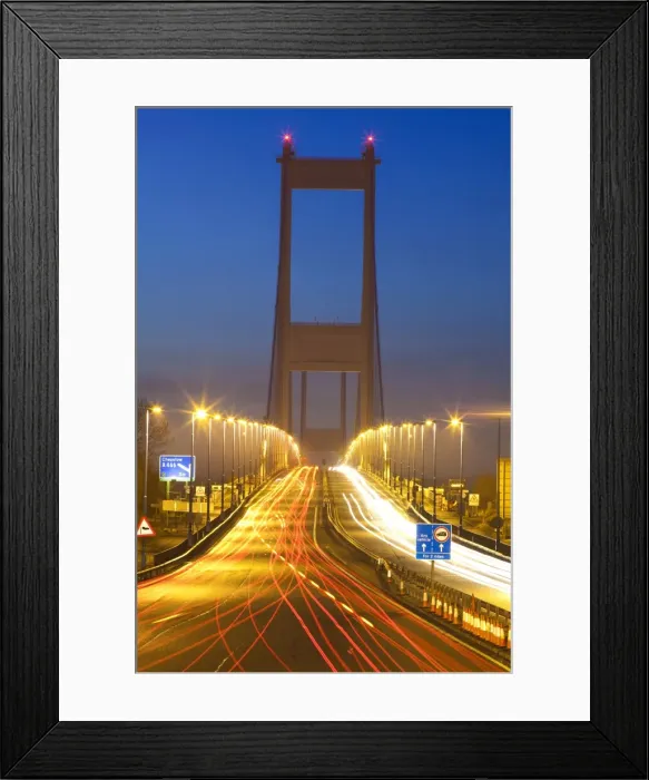 Framed Print : First Severn Bridge, South East Wales, Wales, United Kingdom, Europe Framed Print : First Severn Bridge, South East Wales, Wales, United Kingdom, Europe