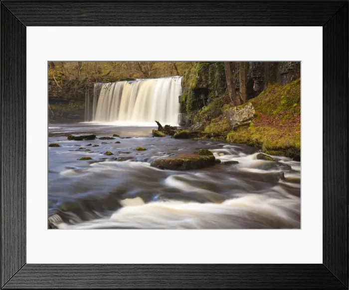 Framed Print : Sqwd Ddwli Waterfall, Brecon Beacons, Mid Wales, United Kingdom, Europe Framed Print : Sqwd Ddwli Waterfall, Brecon Beacons, Mid Wales, United Kingdom, Europe