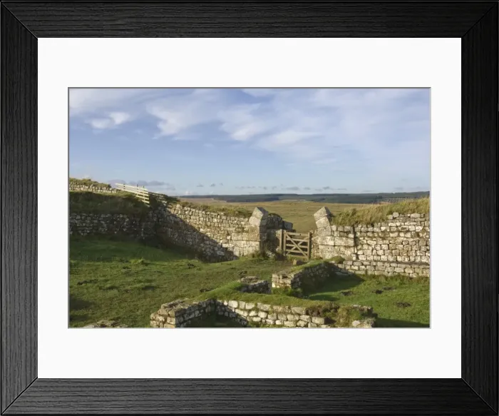 Framed Print : Milecastle 37 looking west, Hadrians Wall, UNESCO World Heritage Site, Northumbria National Park Framed Print : Milecastle 37 looking west, Hadrians Wall, UNESCO World Heritage Site, Northumbria National Park