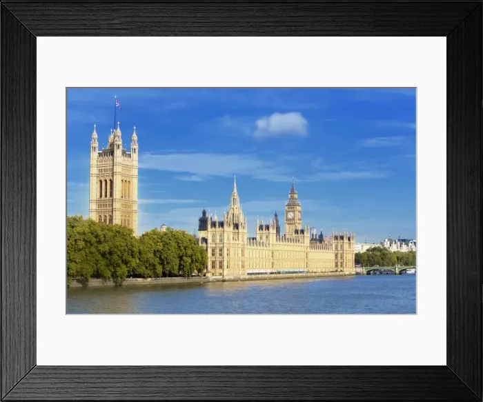 Framed Print : Big Ben, Houses of Parliament, and River Thames, Westminster, UNESCO World Heritage Site Framed Print : Big Ben, Houses of Parliament, and River Thames, Westminster, UNESCO World Heritage Site