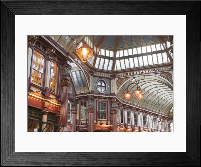 Framed Print : Leadenhall Market, London, England, United Kingdom, Europe Framed Print : Leadenhall Market, London, England, United Kingdom, Europe