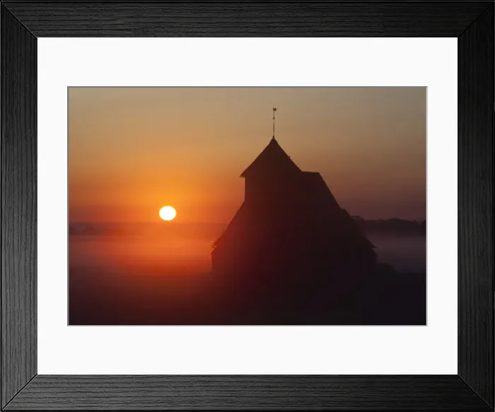 Framed Print : Fairfield church at sunrise, Romney Marsh, near Rye, Kent, England, United Kingdom Framed Print : Fairfield church at sunrise, Romney Marsh, near Rye, Kent, England, United Kingdom