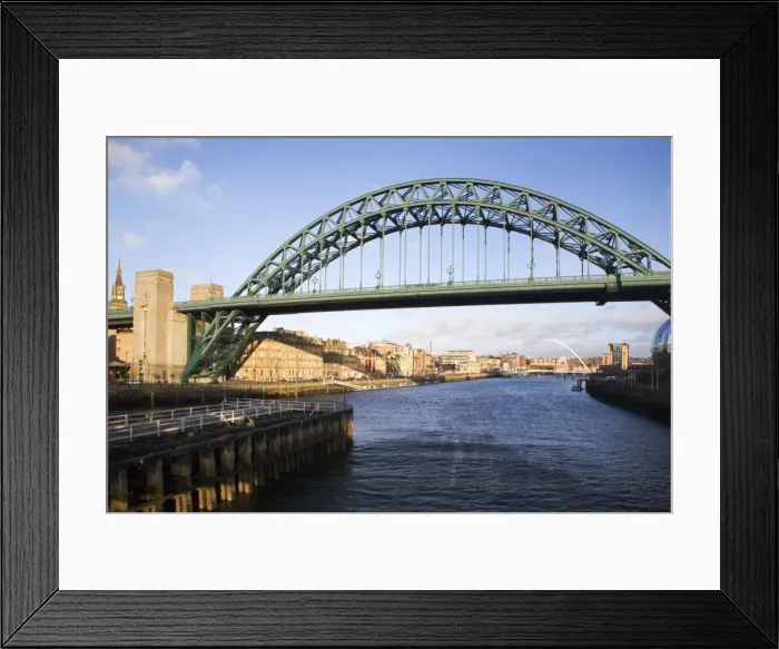 Framed Print : Tyne Bridge from The Swing Bridge, Newcastle upon Tyne, Tyne and Wear, England Framed Print : Tyne Bridge from The Swing Bridge, Newcastle upon Tyne, Tyne and Wear, England