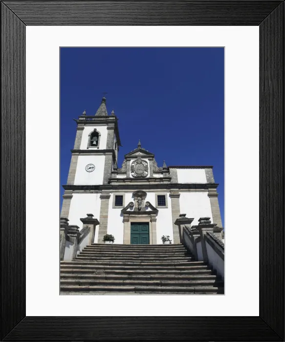Framed Print : The 18th century Baroque-style Igreja Matriz church, by architect Manuel Pinto Villalobos Framed Print : The 18th century Baroque-style Igreja Matriz church, by architect Manuel Pinto Villalobos