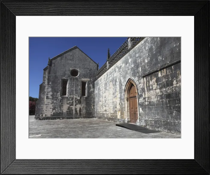 Framed Print : Doorway and walls at Batalha Abbey (Mosteiro de Santa Maria da Vitoria) Framed Print : Doorway and walls at Batalha Abbey (Mosteiro de Santa Maria da Vitoria)